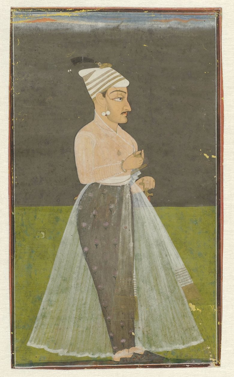 Retrato Van Daya Dutta, Raja Van Nurpur de Anonymous