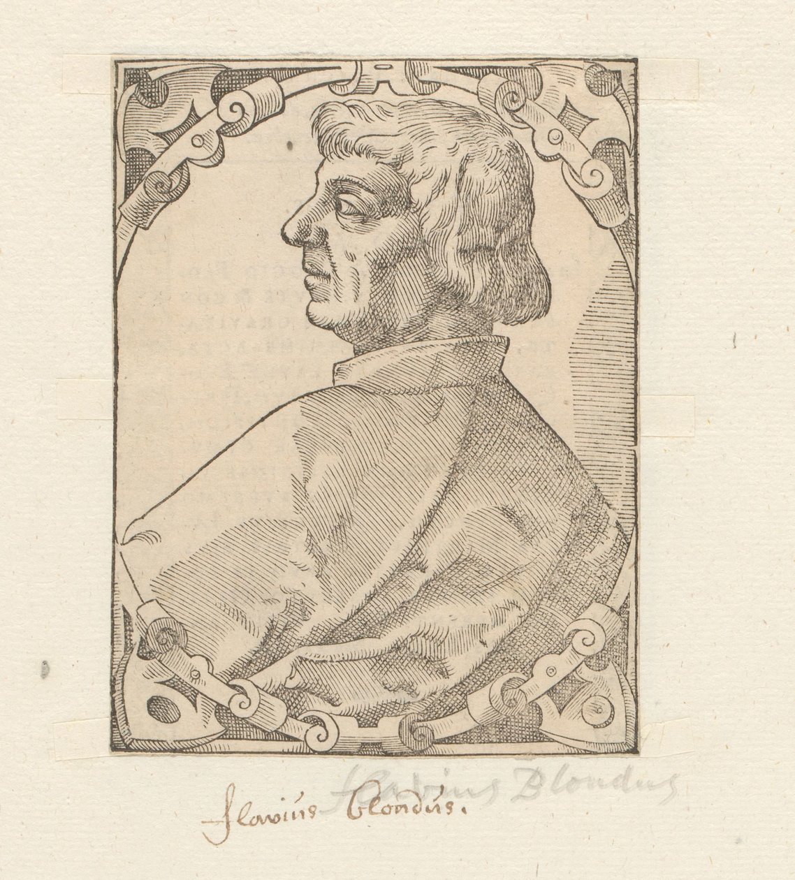 Portret de Flavio Biondo de Anonymous