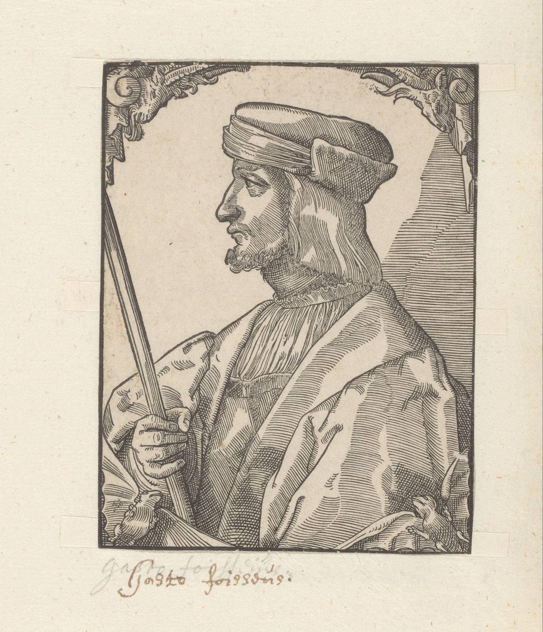 Retrato de Gaston de Foix de Anonymous