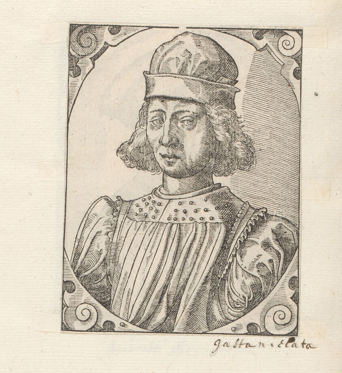 Portret van Gattamelata de Anonymous