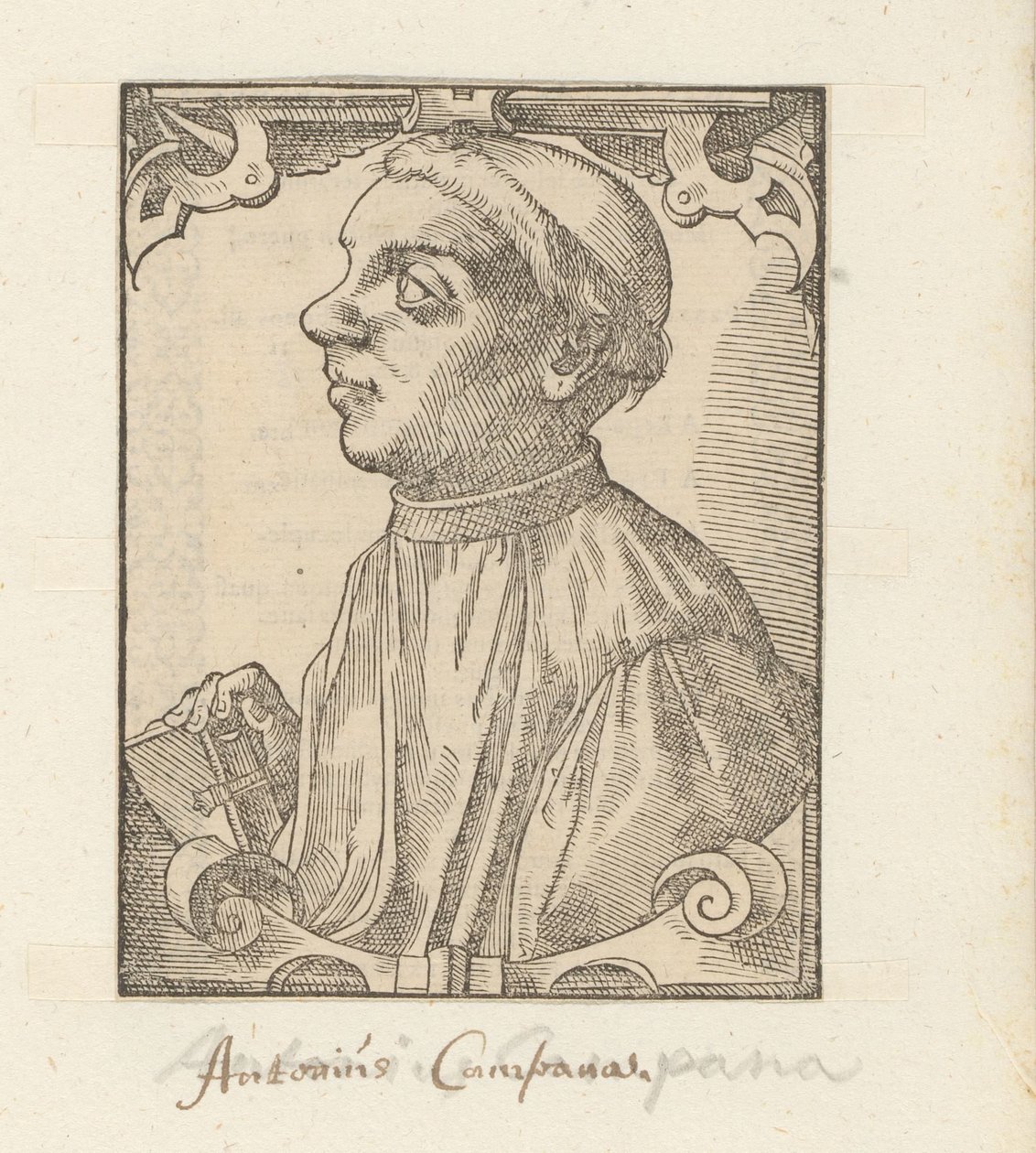 Retrato de Giovanni Antonio Campani de Anonymous