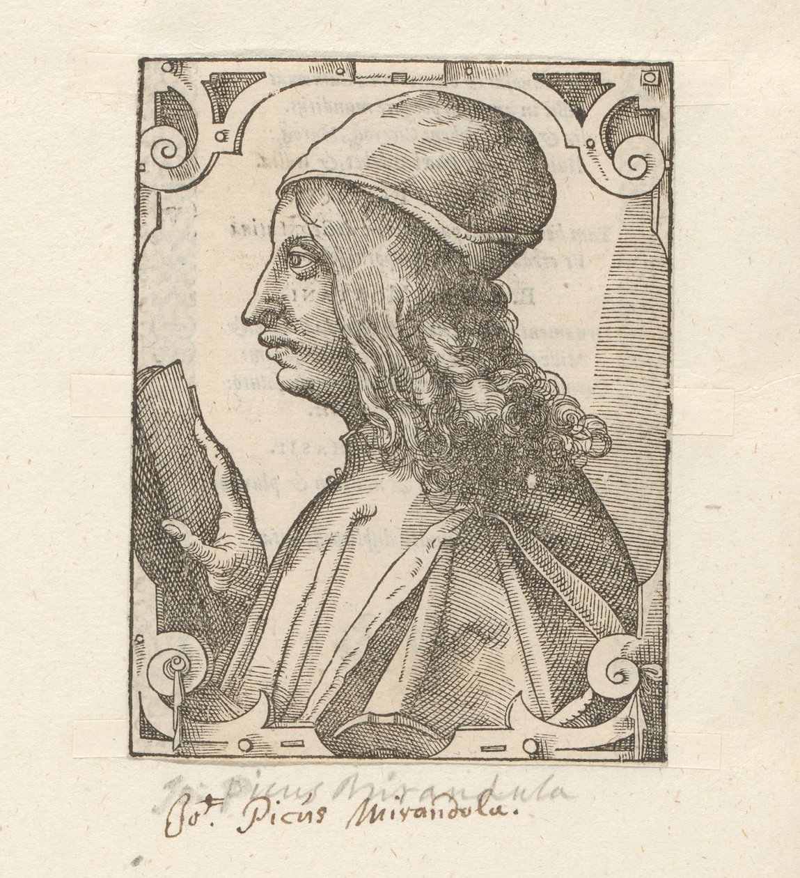 Portret de Giovanni Pico della Mirandola de Anonymous