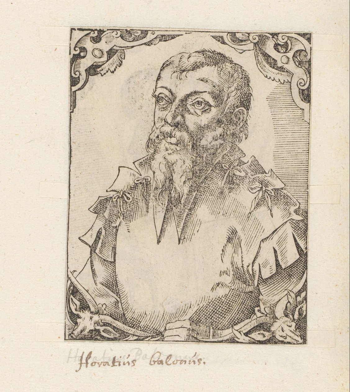 Retrato de Horatio Baglioni de Anonymous