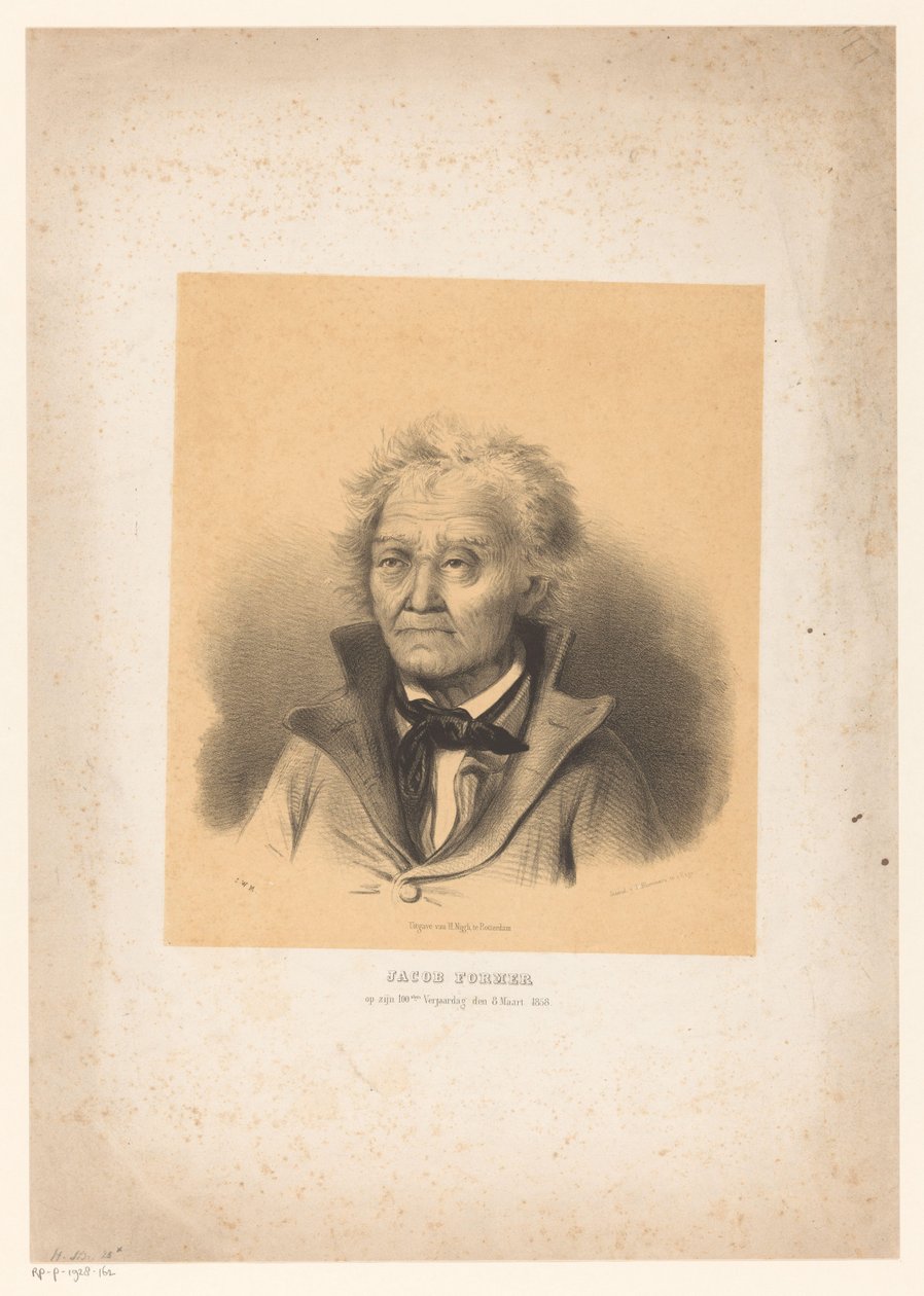 Retrato de Jacob Antigo de Anonymous