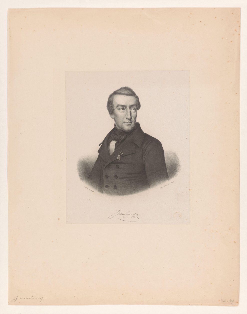 Retrato de Jacob van Lennep de Anonymous