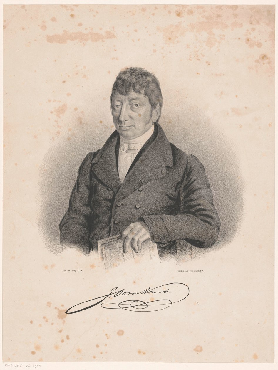 Retrato de Jan Oomkens de Anonymous