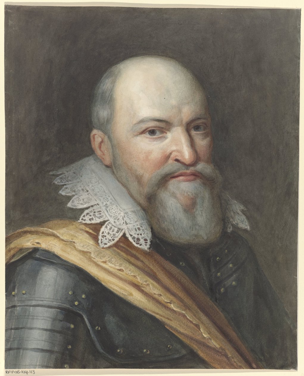 Retrato de Justinus, Conde de Nassau de Anonymous