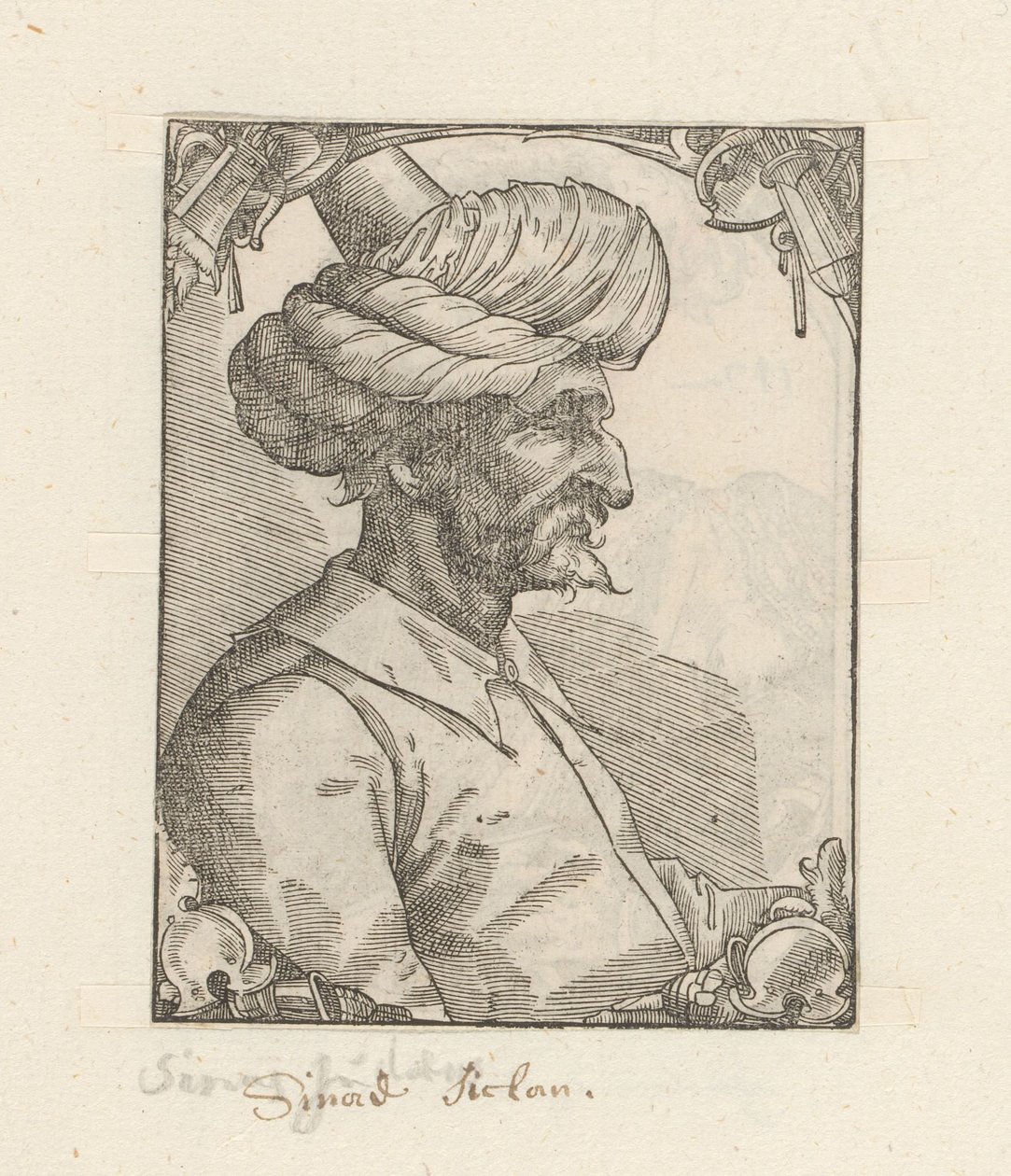 Porter van Koca Sinan Pasha de Anonymous