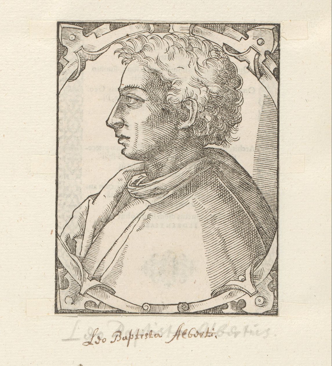 Portret de Leon Battista Alberti de Anonymous