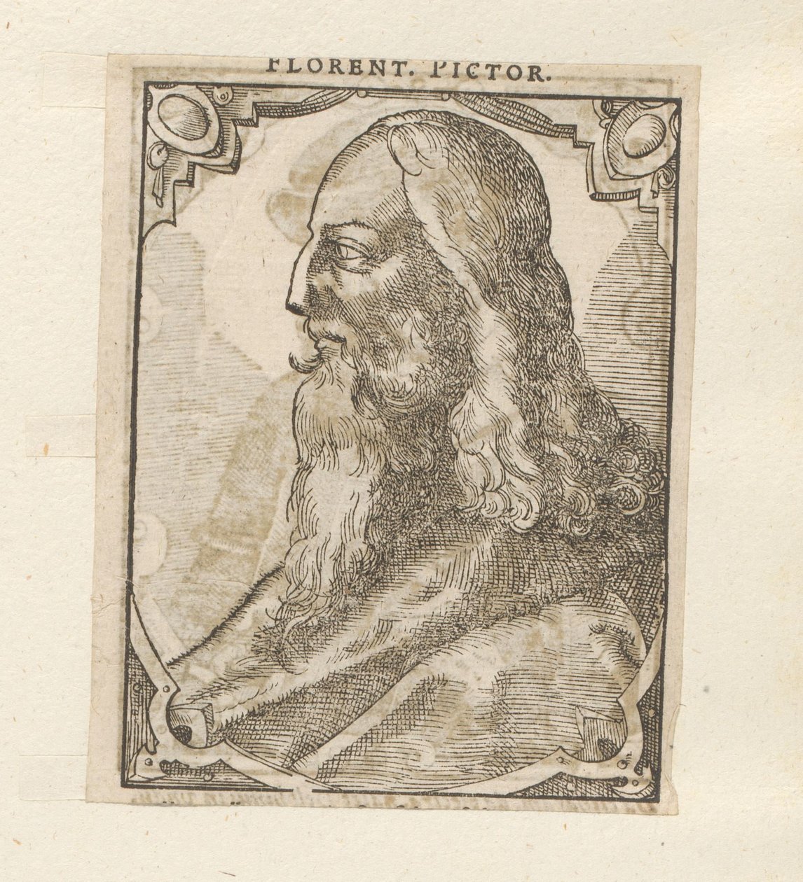 Retrato de Leonardo da Vinci de Anonymous