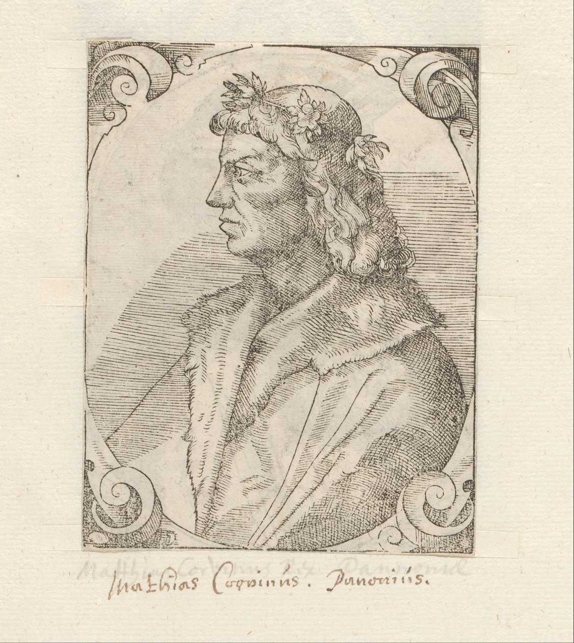 Retrato de Matthias Corvinus de Anonymous