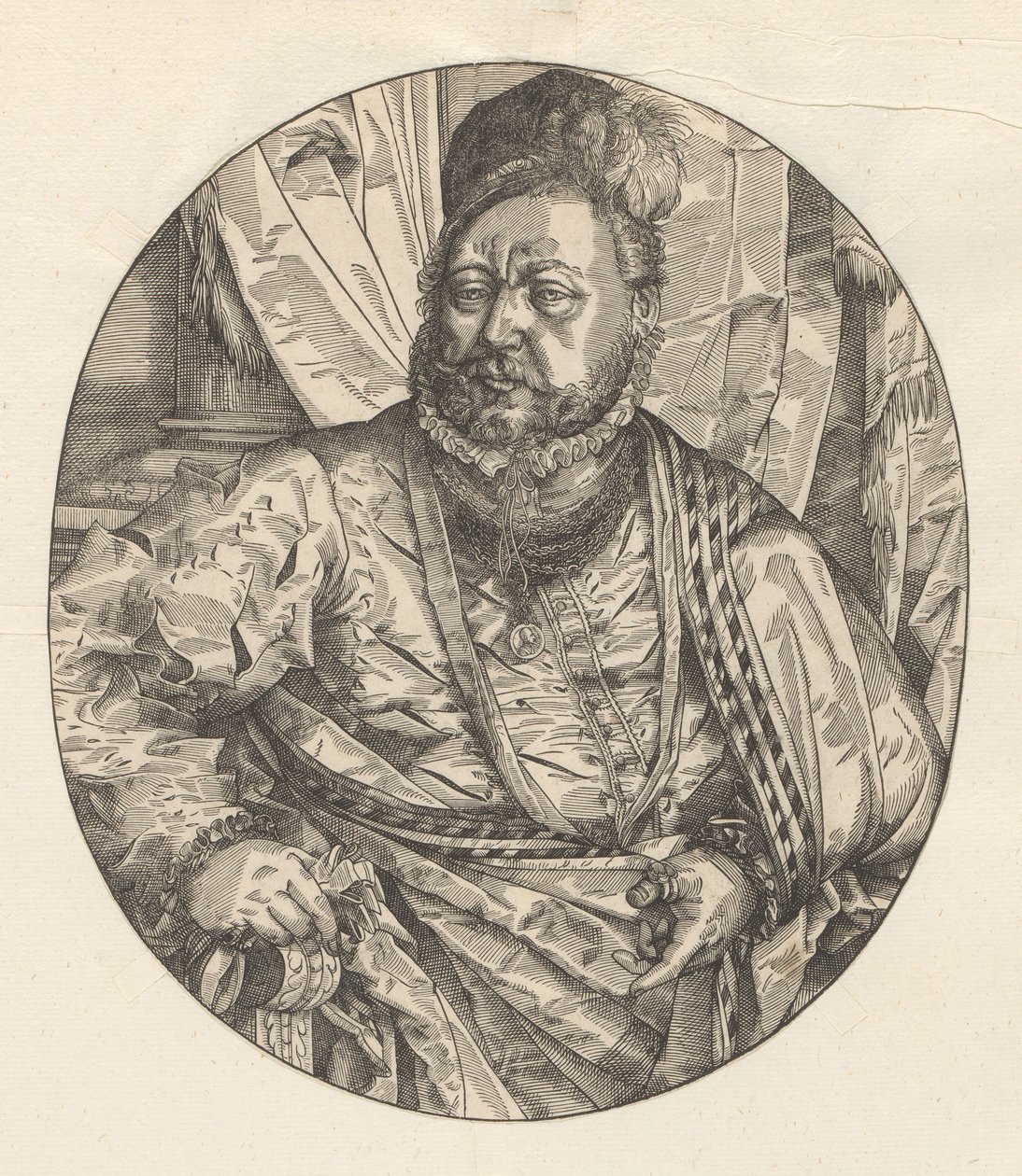 Portret van Otto Heinrich Schwarzenberg de Anonymous