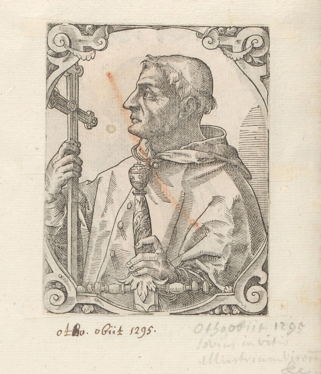 Portret de Ottone Visconti de Anonymous