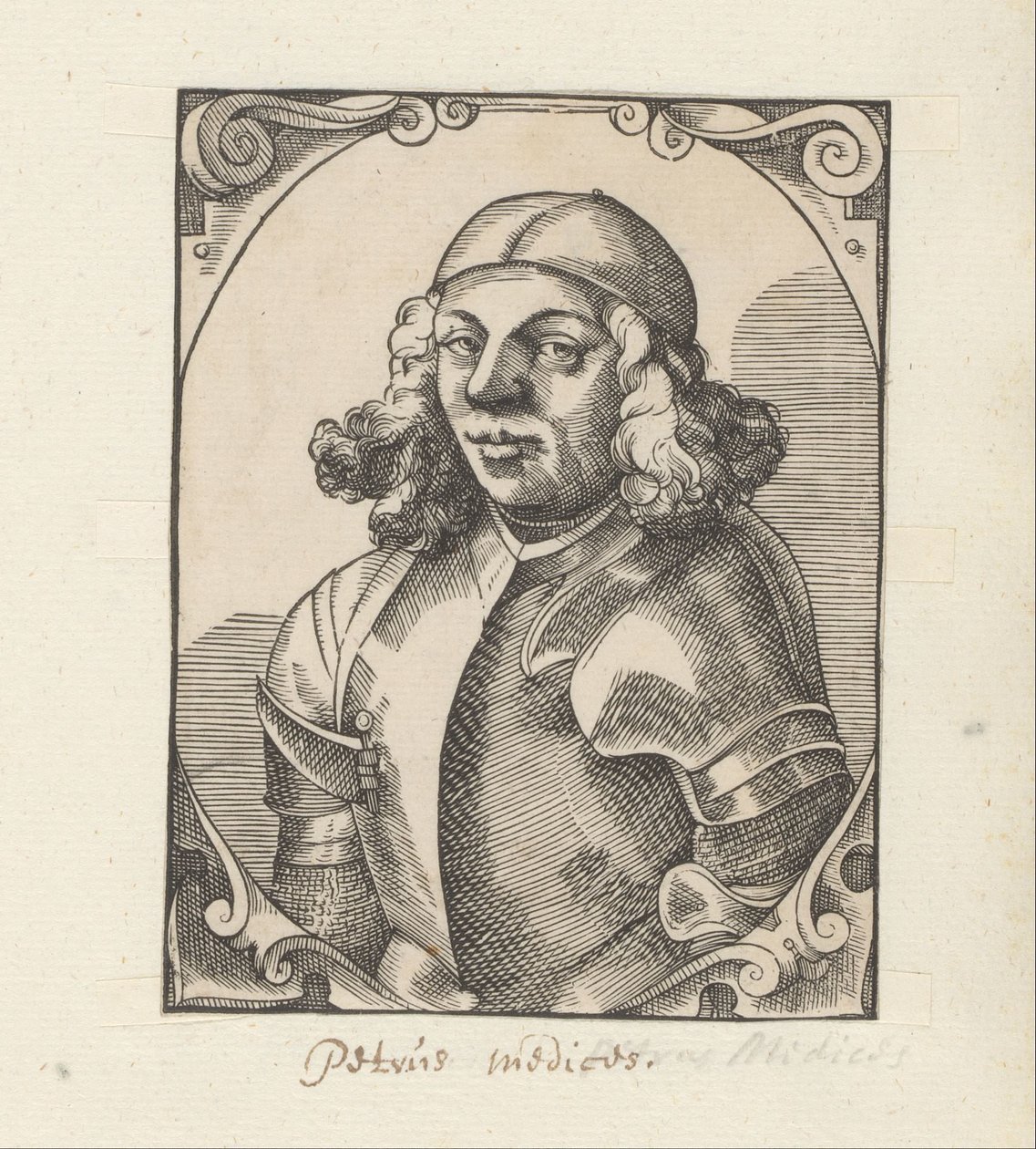Portret van Piero di Lorenzo de