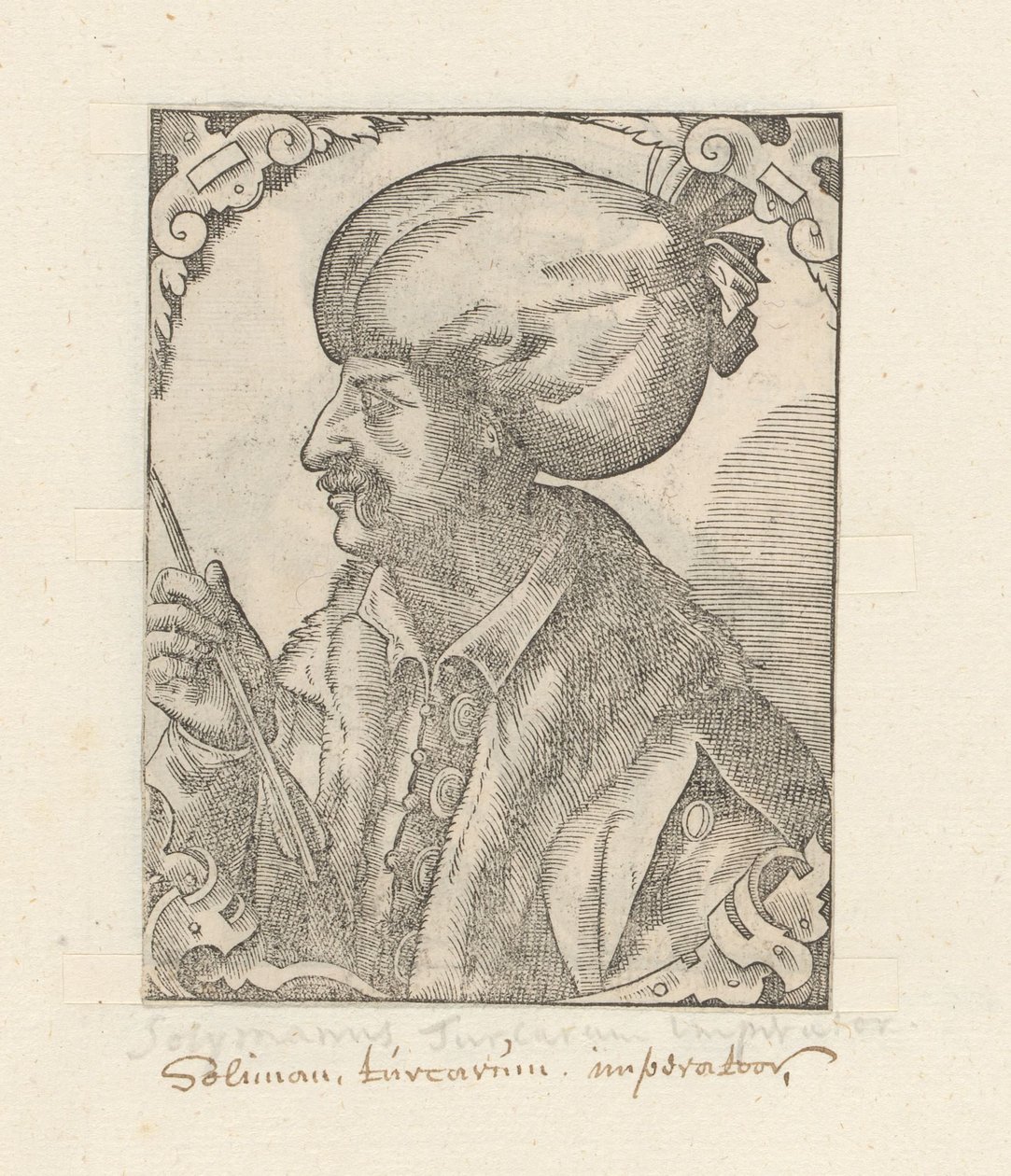 Retrato de Süleyman I o Gote de Anonymous