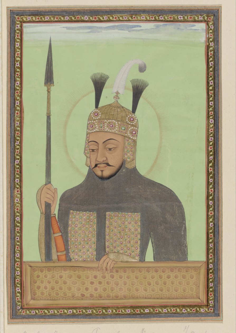 Retrato de Timur, também chamado de Tamerlan de Anonymous