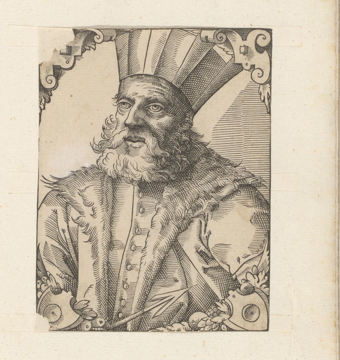 Retrato de Usum Cassan de Anonymous