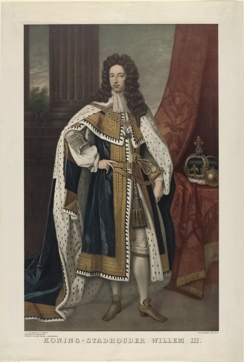 Retrato de Guilherme III, Príncipe de Orange
Retratos históricos (título da série) de Anonymous