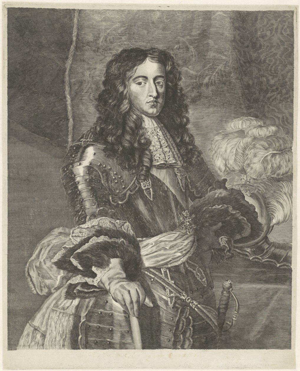 Retrato de Guilherme III, príncipe de Orange de Anonymous