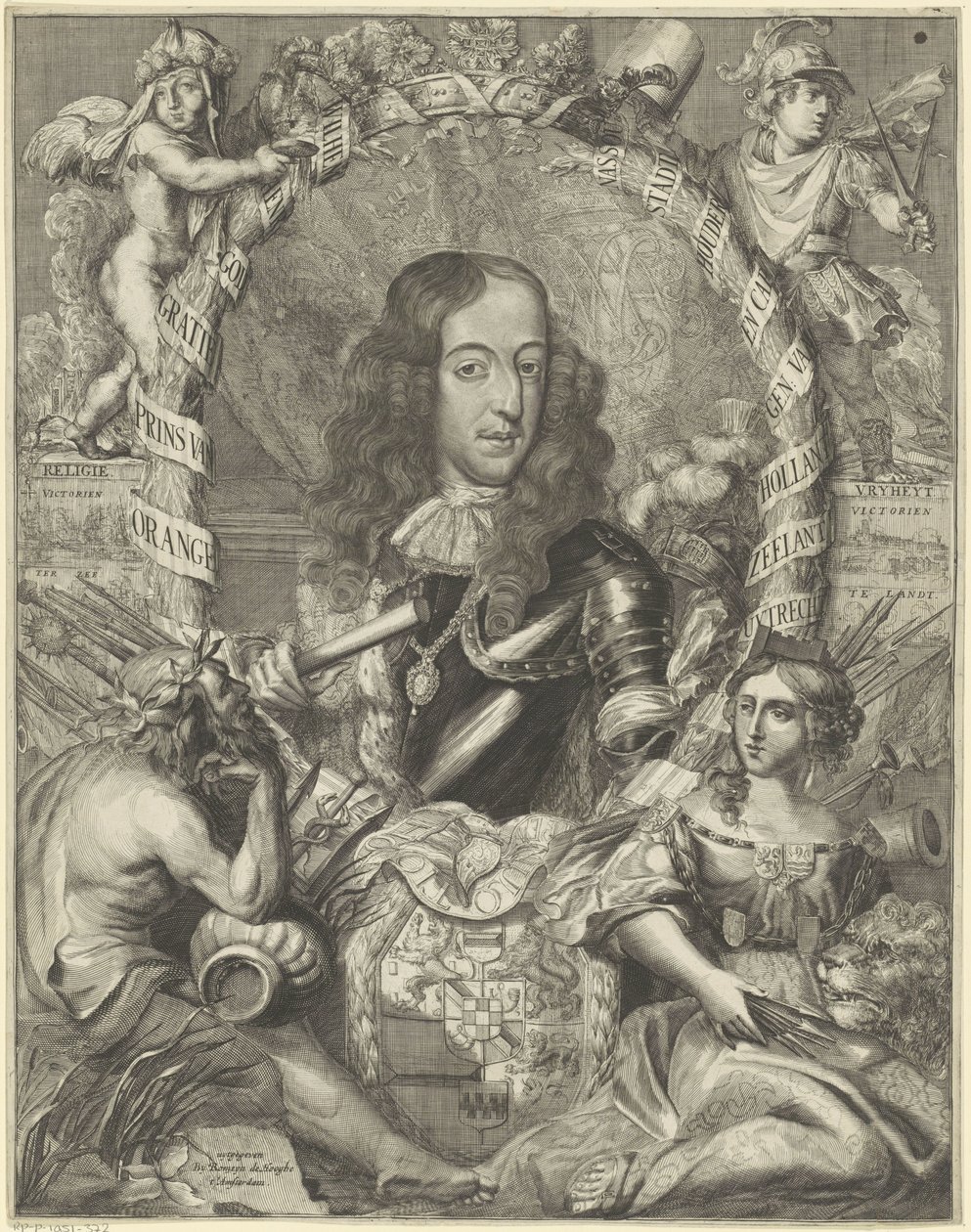 Retrato de Guilherme III, Príncipe de Orange de Anonymous