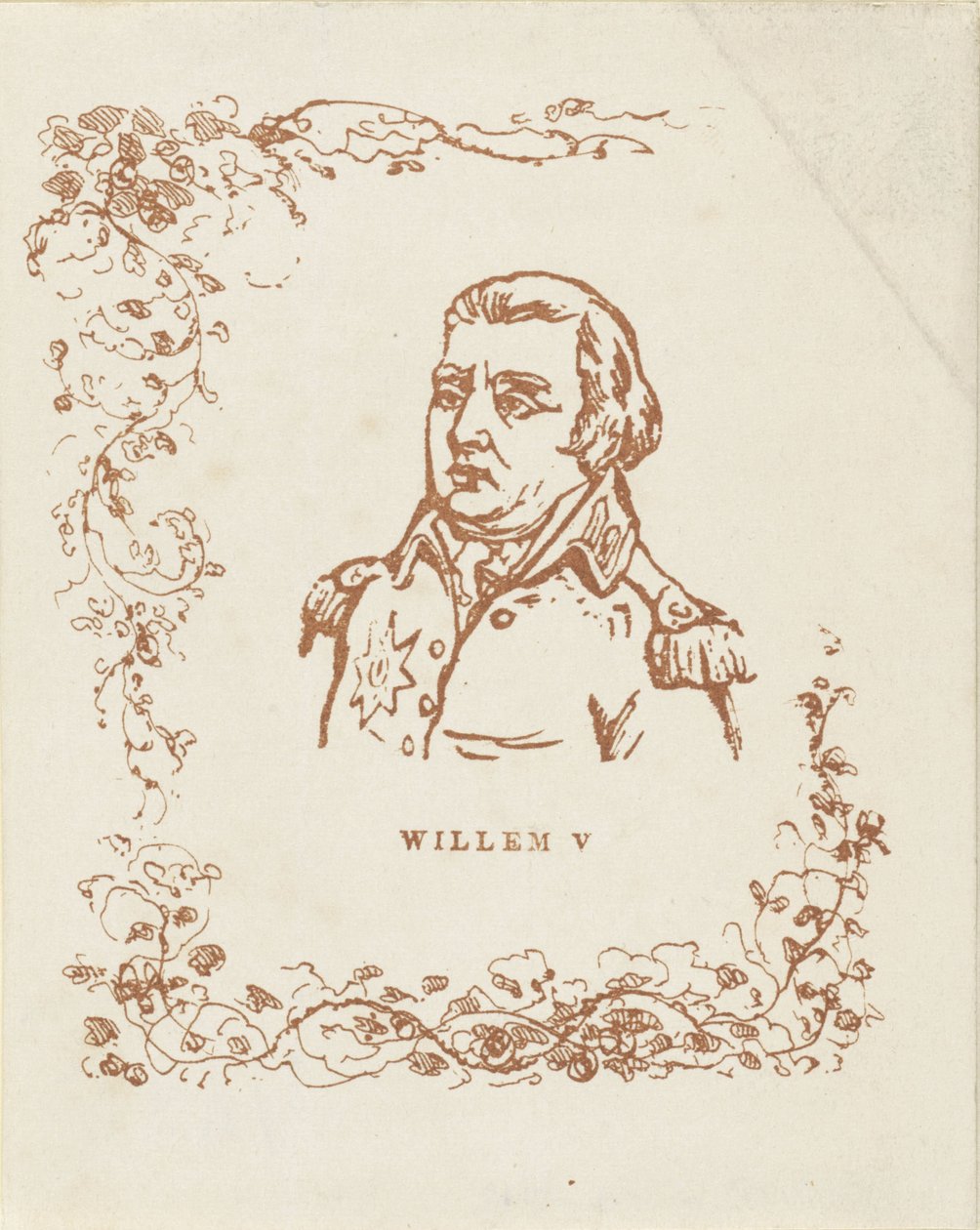 Retrato de Guilherme V, príncipe de Orange-Nassau de Anonymous