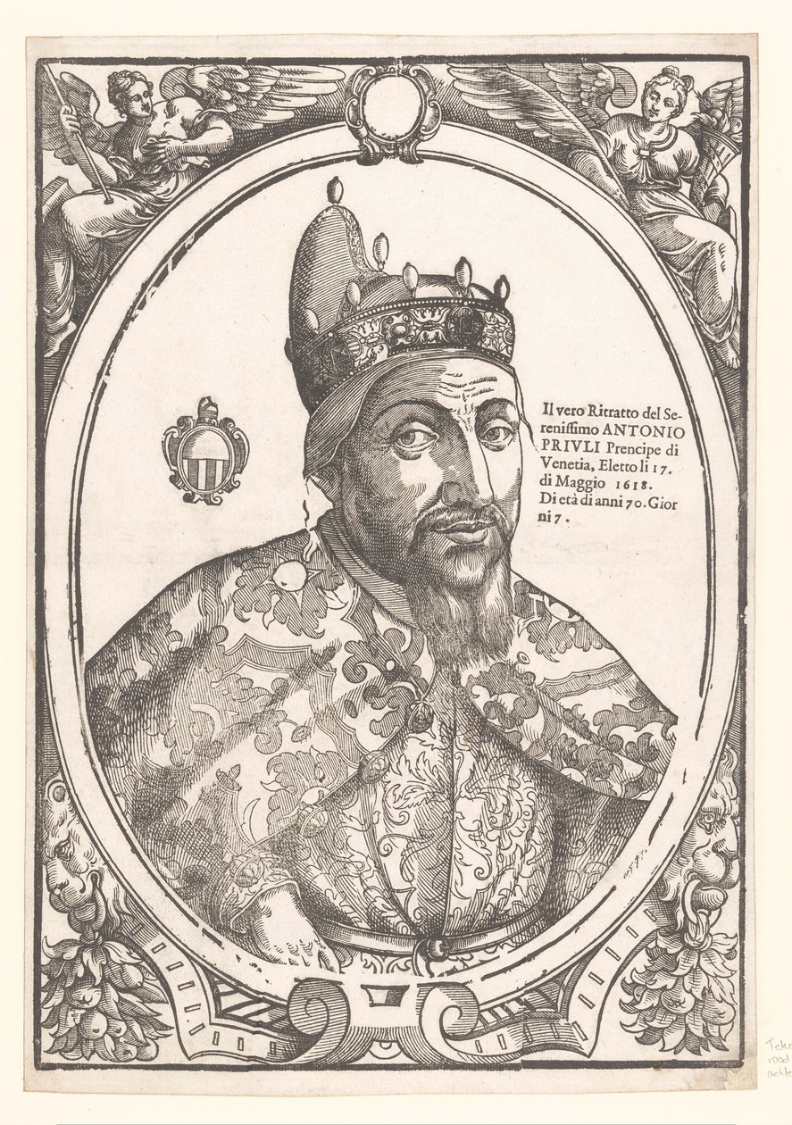 Retrato de Doge Antonio Priuli
O Retrato Verdadeiro de Antonio Priuli Mais Sereno (...) (título sobre o objecto) de Anonymous