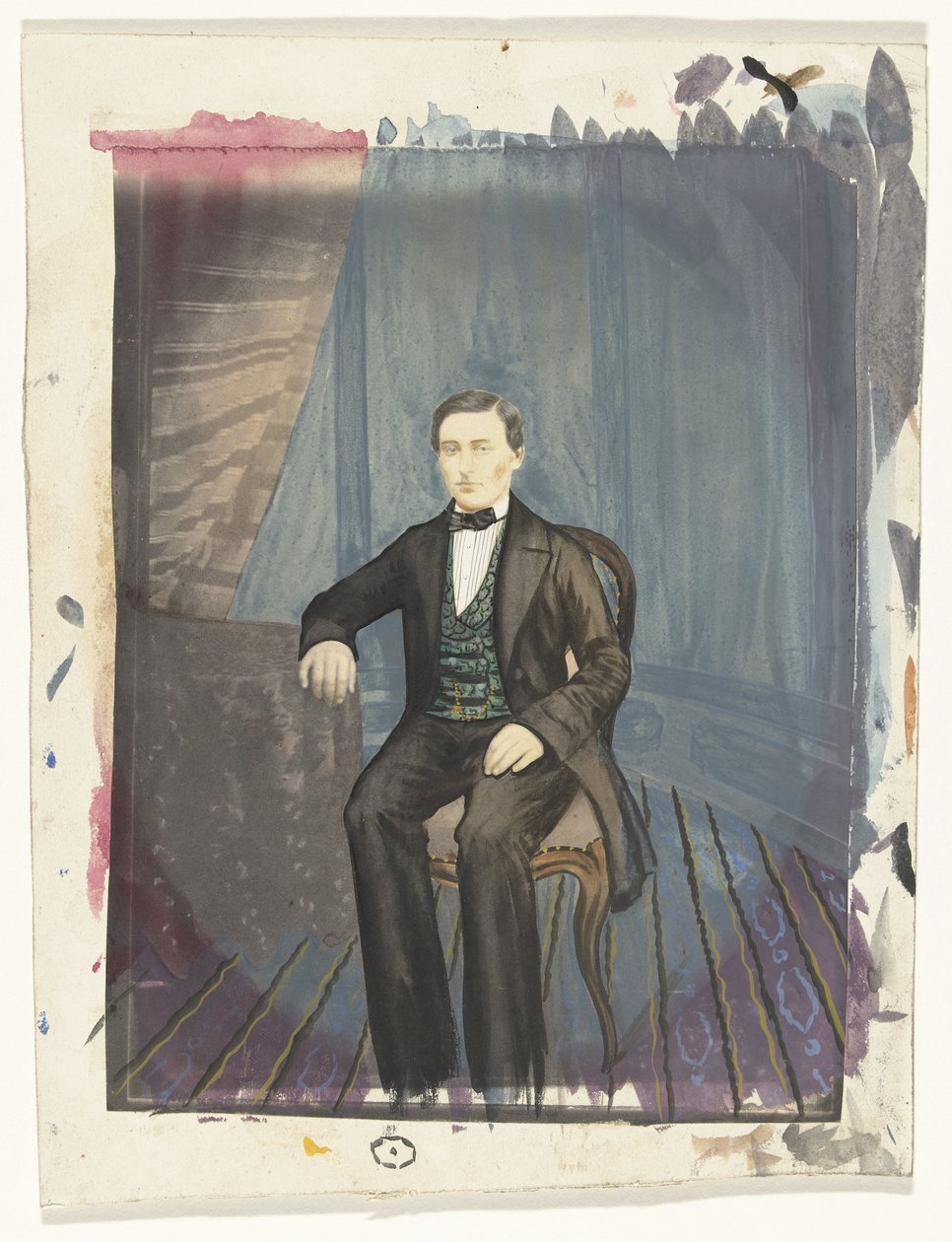 Retrato de um homem desconhecido de Anonymous