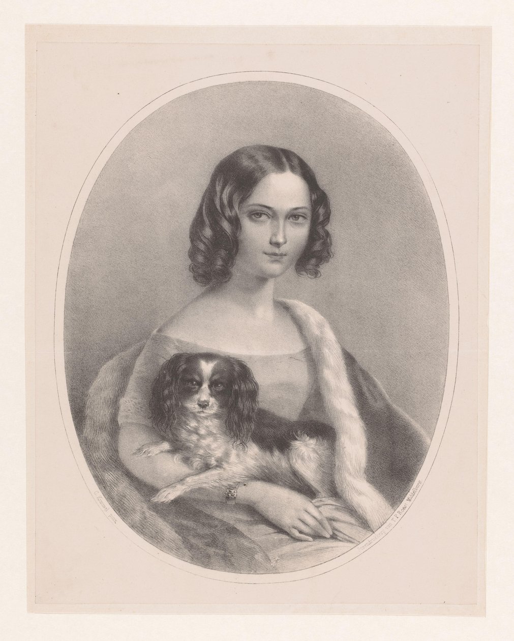Retrato de mulher desconhecida de Anonymous