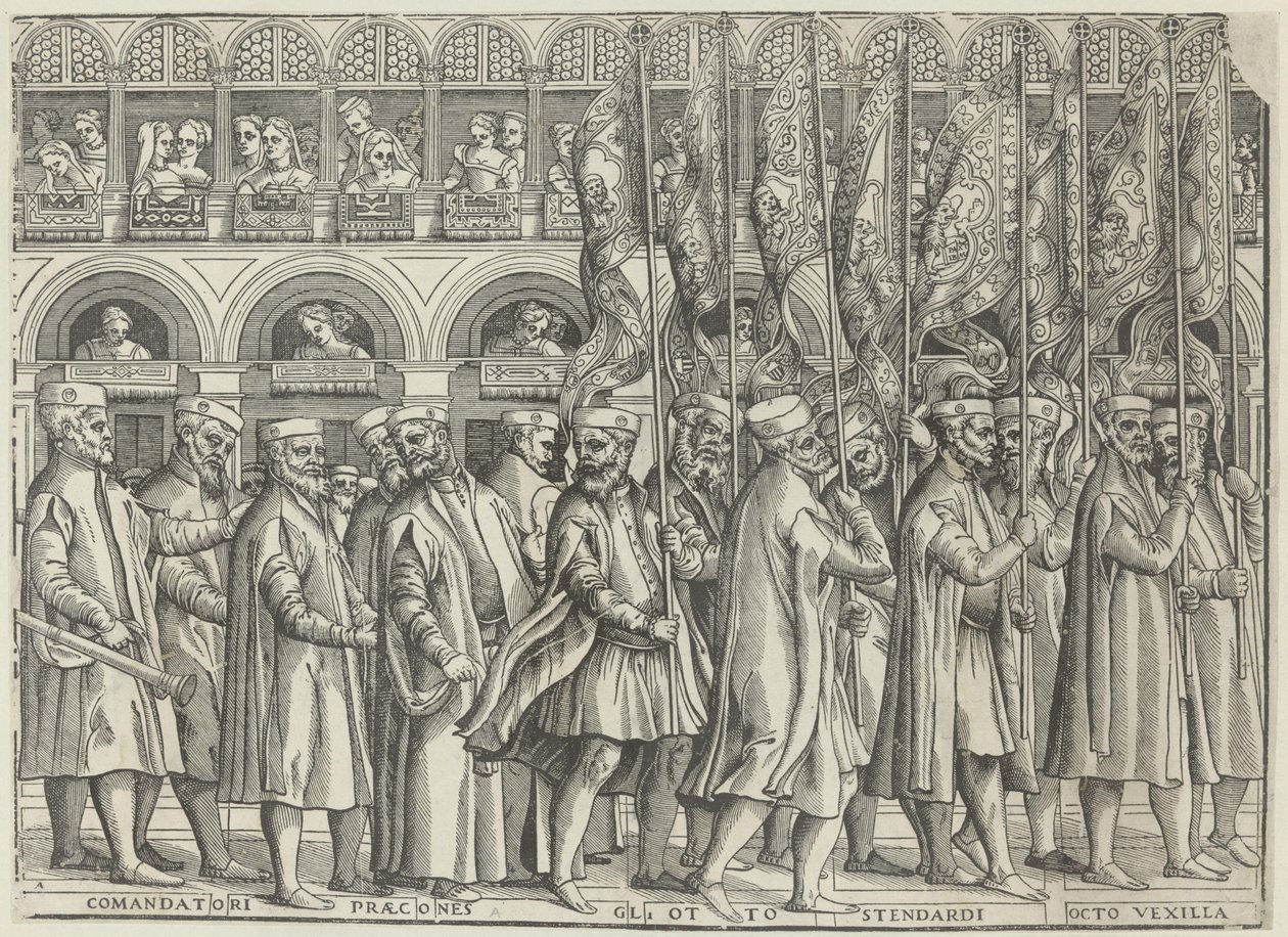 Procissão do doge de Veneza (oitava parte) de Anonymous