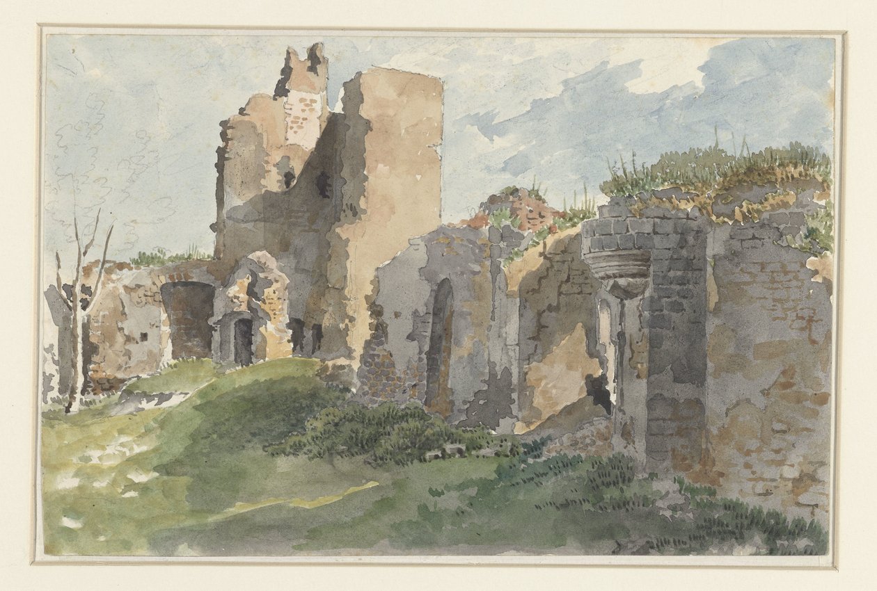 Ruïnes van de Château de Chevreuse de Anonymous