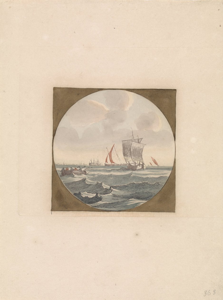 Navios de mar e veleiros no mar
Navios no mar (série B) (título da série) de Anonymous