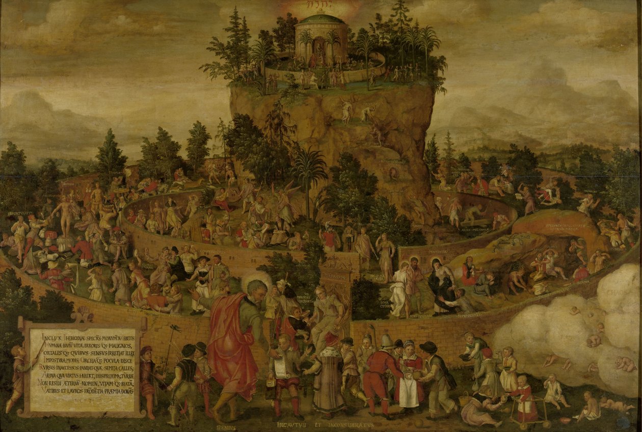 Tabula Cebetis (A Tabula de Cebes ou A Jornada da Vida Humana) de Anonymous
