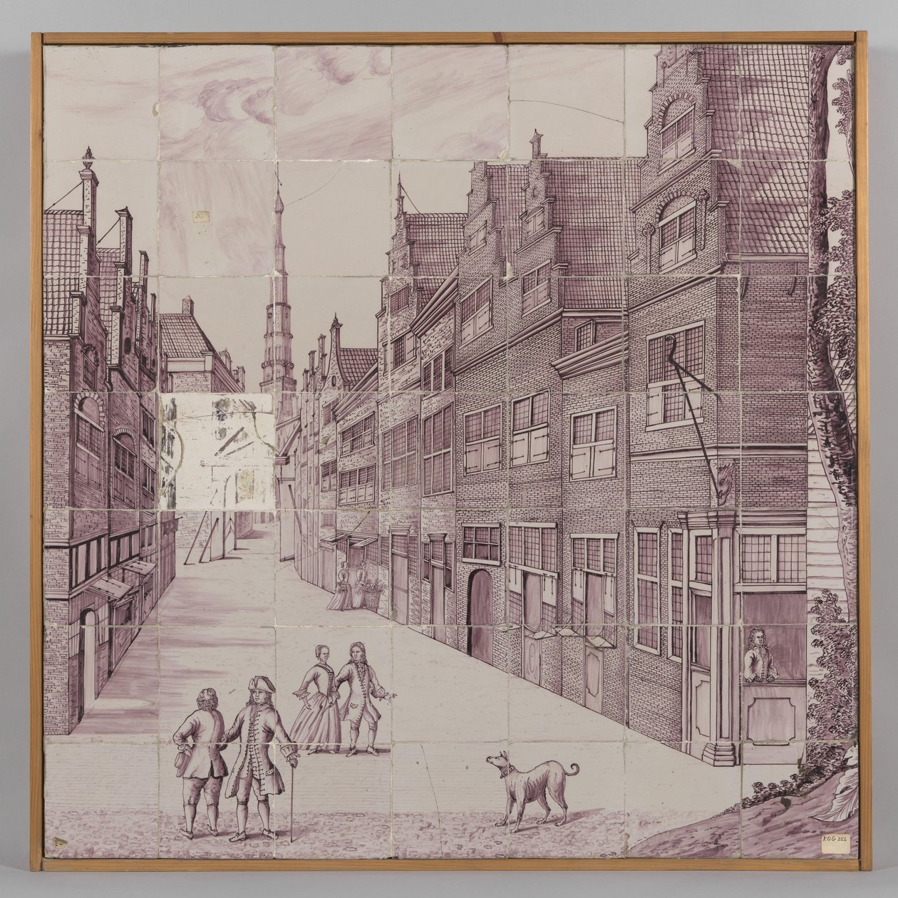Painel de azulejos de 49 azulejos de Anonymous