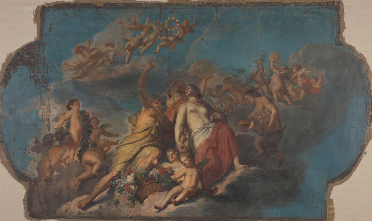 O Casamento de Baco e Ariadne de Anonymous