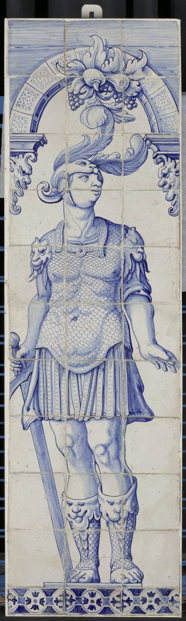 Foto de azulejo com um Herói Romano
Chaminé-pilar de 33 azulejos de Anonymous