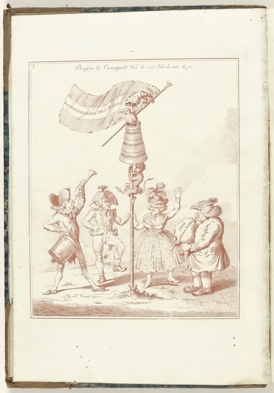 Série de vans Titleprent: A Regeneração da Holanda, 1795 A Regeneração da Holanda (título no objeto) Hollandia Regenerata (kopie italiano) (título da série) A regeneração da Holanda: um espelho para todos os povos regenerados (título da série no objeto) de Anonymous