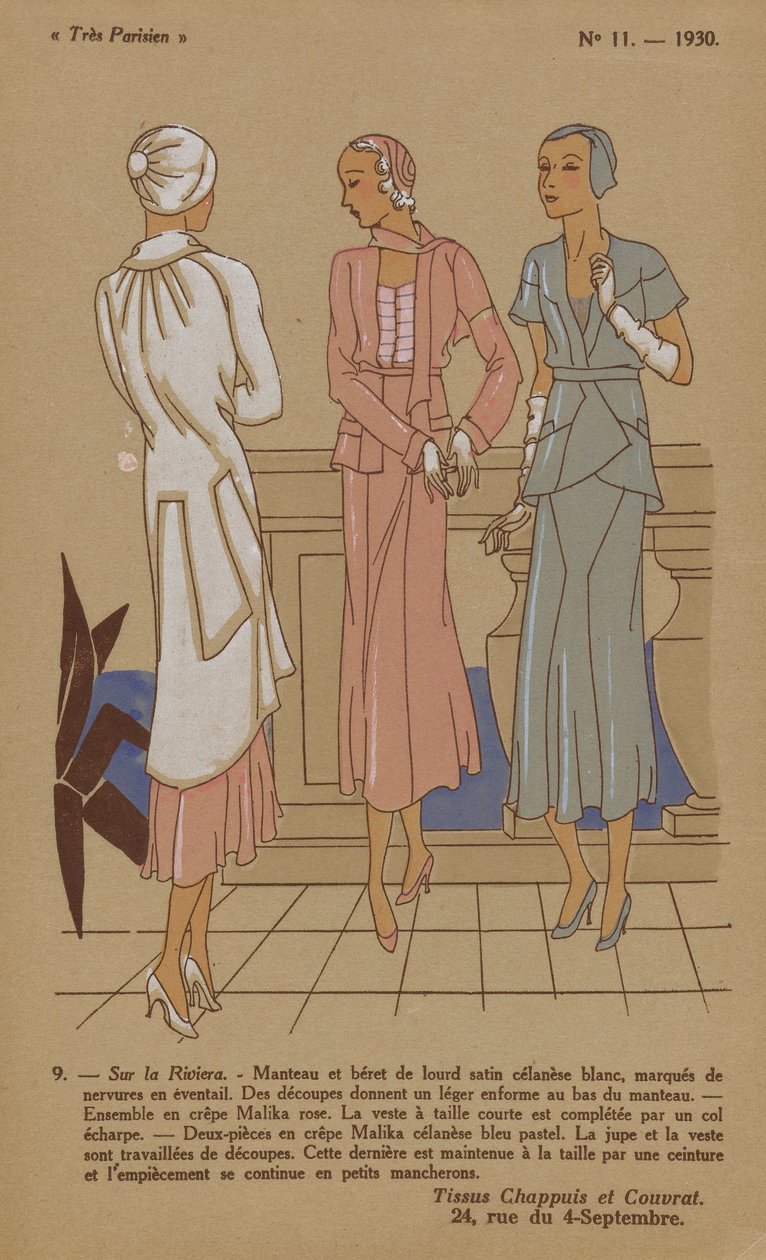 Muito parisiense, 1930, nº 11: 9. - Na Riviera... de Anonymous