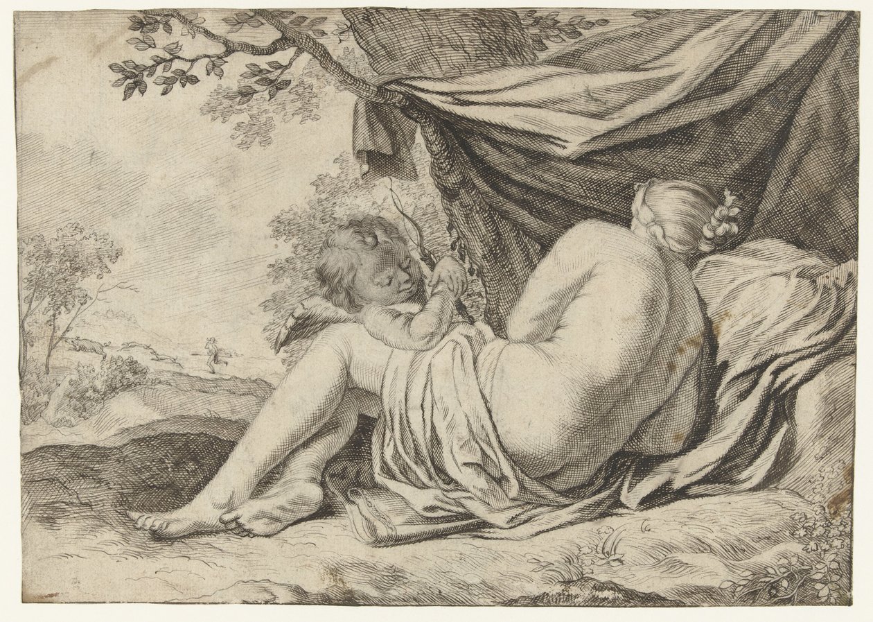 Vénus e Cupido de Anonymous