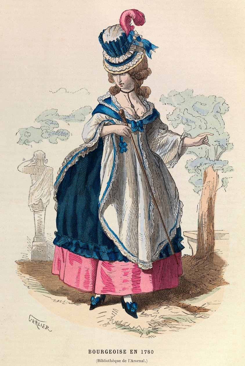 Um burguês em 1780 - coleção particular de Anonymous Anonymous