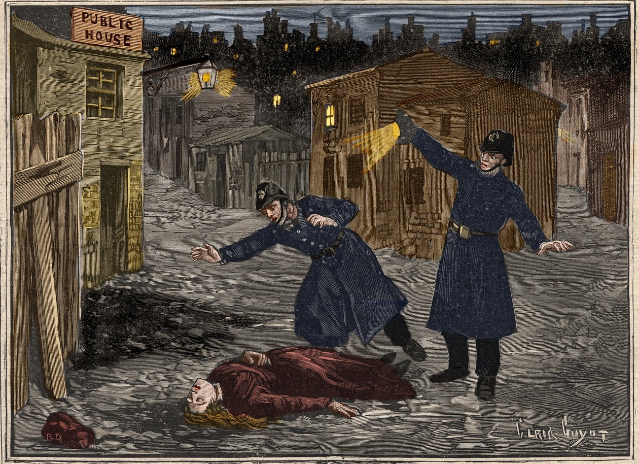 Uma rua em Whitechapel - Os 6 Maiores Serial Killers da História