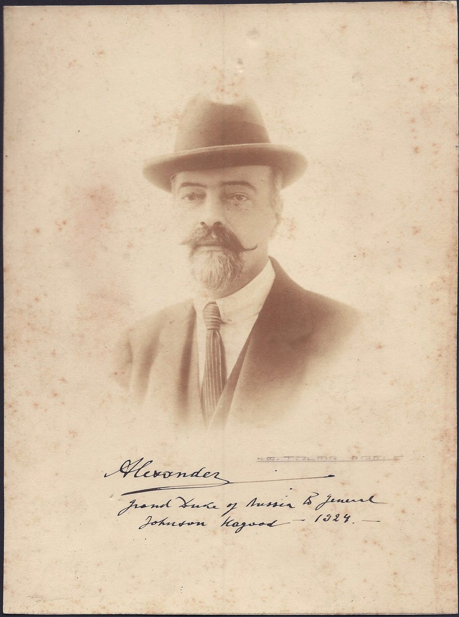 Alexandre Mikhailovitch de Russie - Grão-Duque Alexander Mikhailovich da Rússia (1866-1933), Anónimo. Fotografia de Anonymous Anonymous