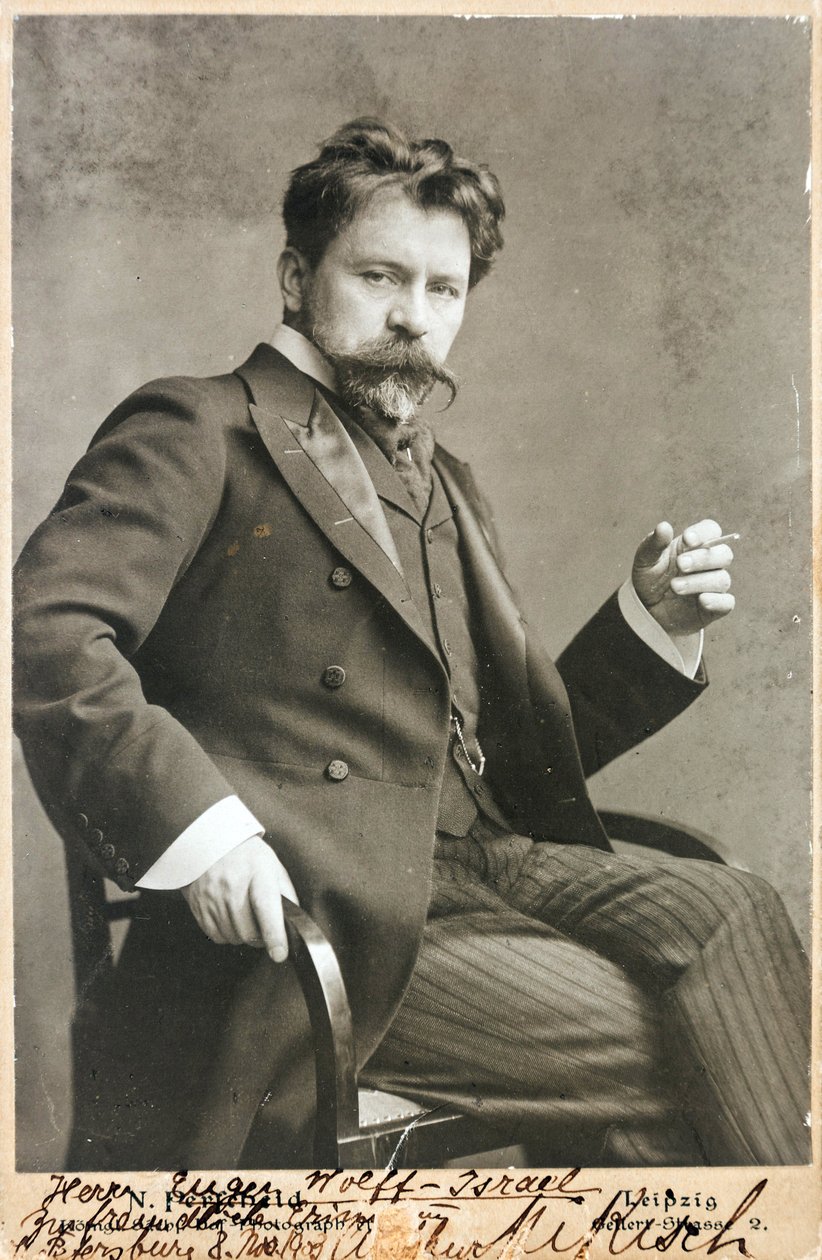Arthur Nikisch - Retrato do maestro Arthur Nikisch (1855-1922) - Anônimo. Fotografia de Anonymous Anonymous