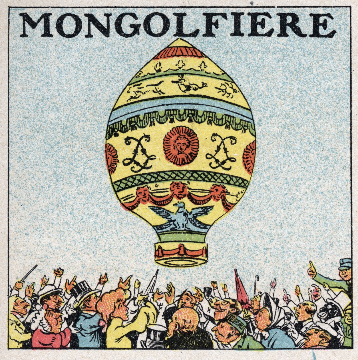 Balões: o balão dos irmãos Montgolfier em 19 de setembro de Anonymous Anonymous