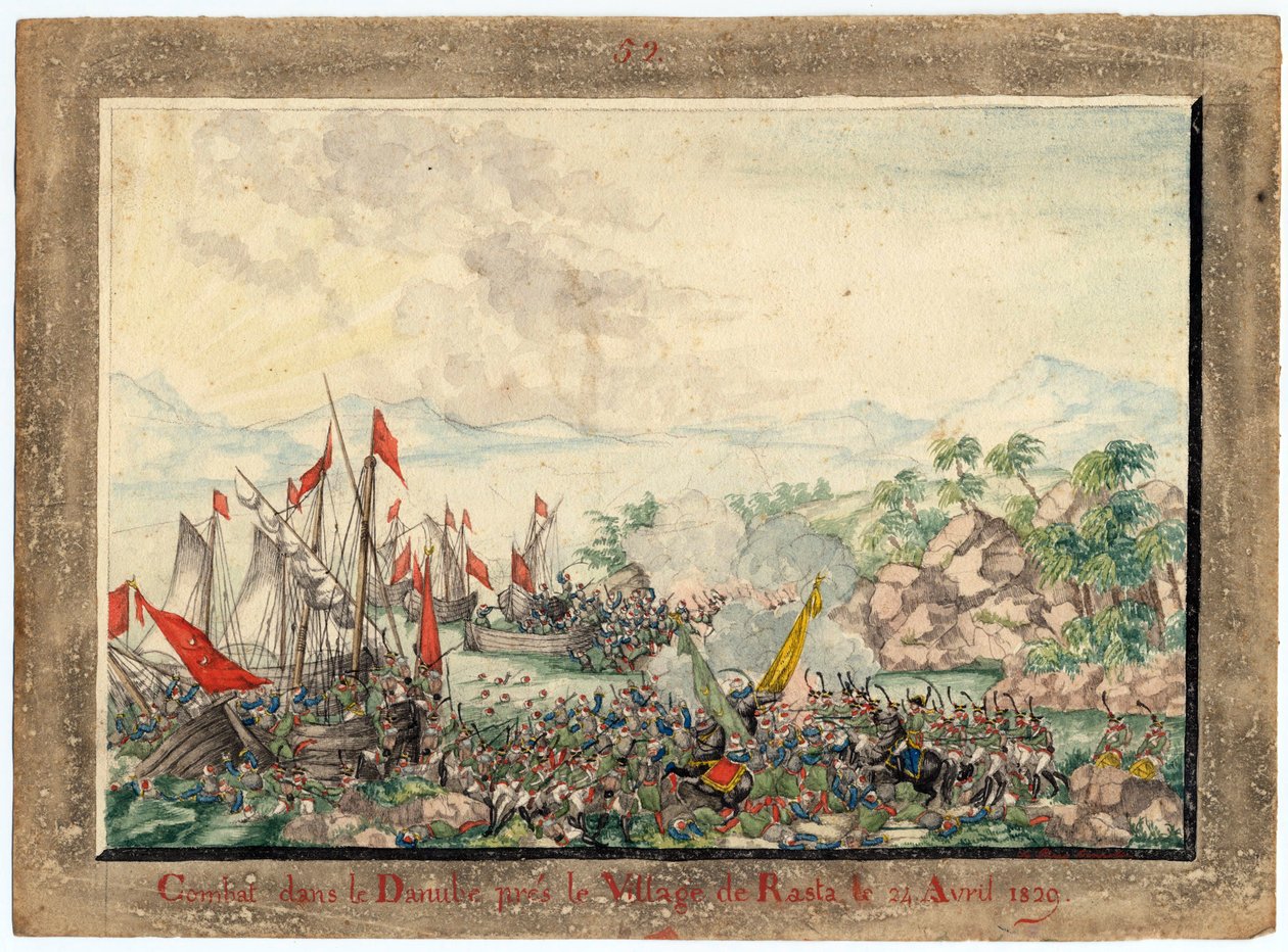 Batalha do Danúbio 1828 de Anonymous Anonymous