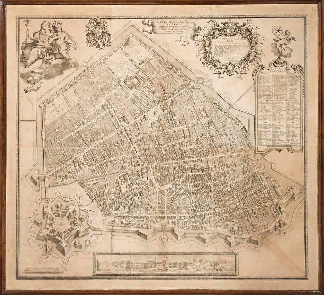 Mapa da cidade de Ferrara (imprimir) de Anonymous Anonymous