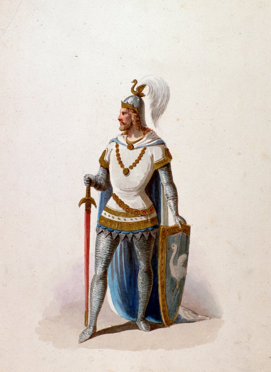 Personagem da ópera Lohengrin de Wagner de Anonymous Anonymous