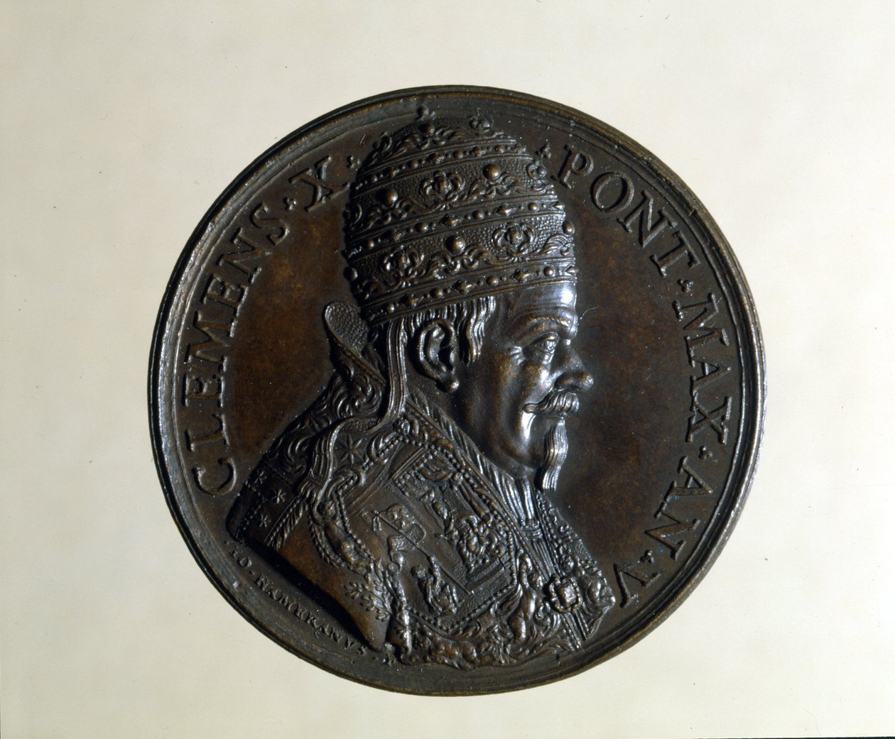 Clemente X (1590 - 1676). Medalha de Bronze. , Milão de Anonymous Anonymous