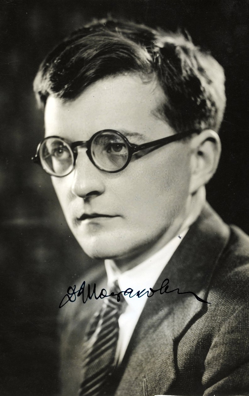 Dmitri Chostakovitch - Retrato do Compositor Dmitri Shostakovich (1906-1975) par Anónimo de Anonymous Anonymous