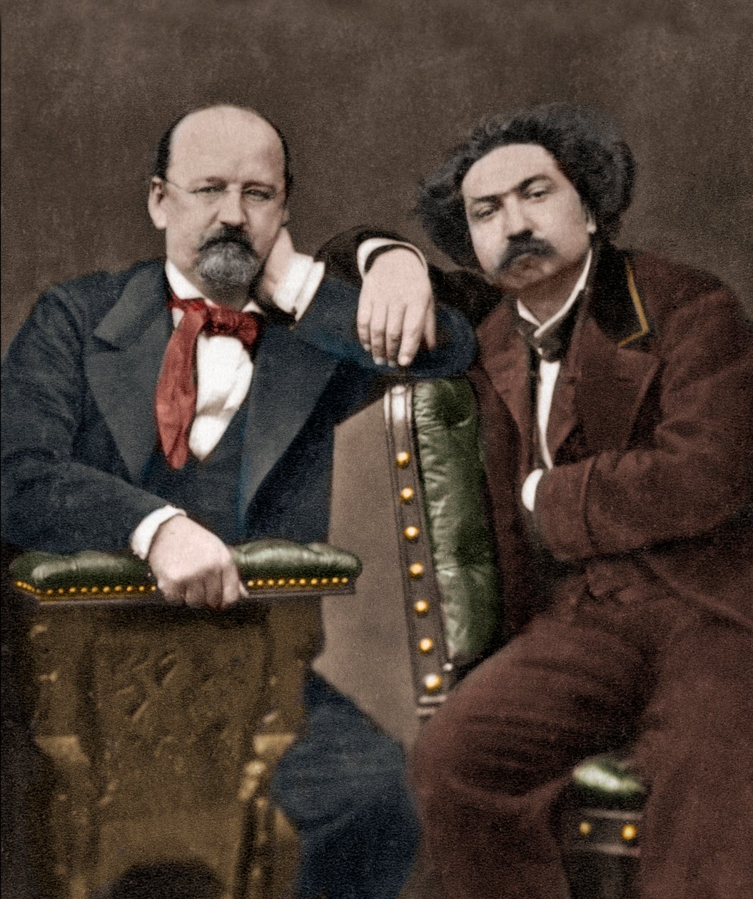 Emile Erckmann (1822-1899) e Alexandre Chatrian (1826-1890) de Anonymous Anonymous