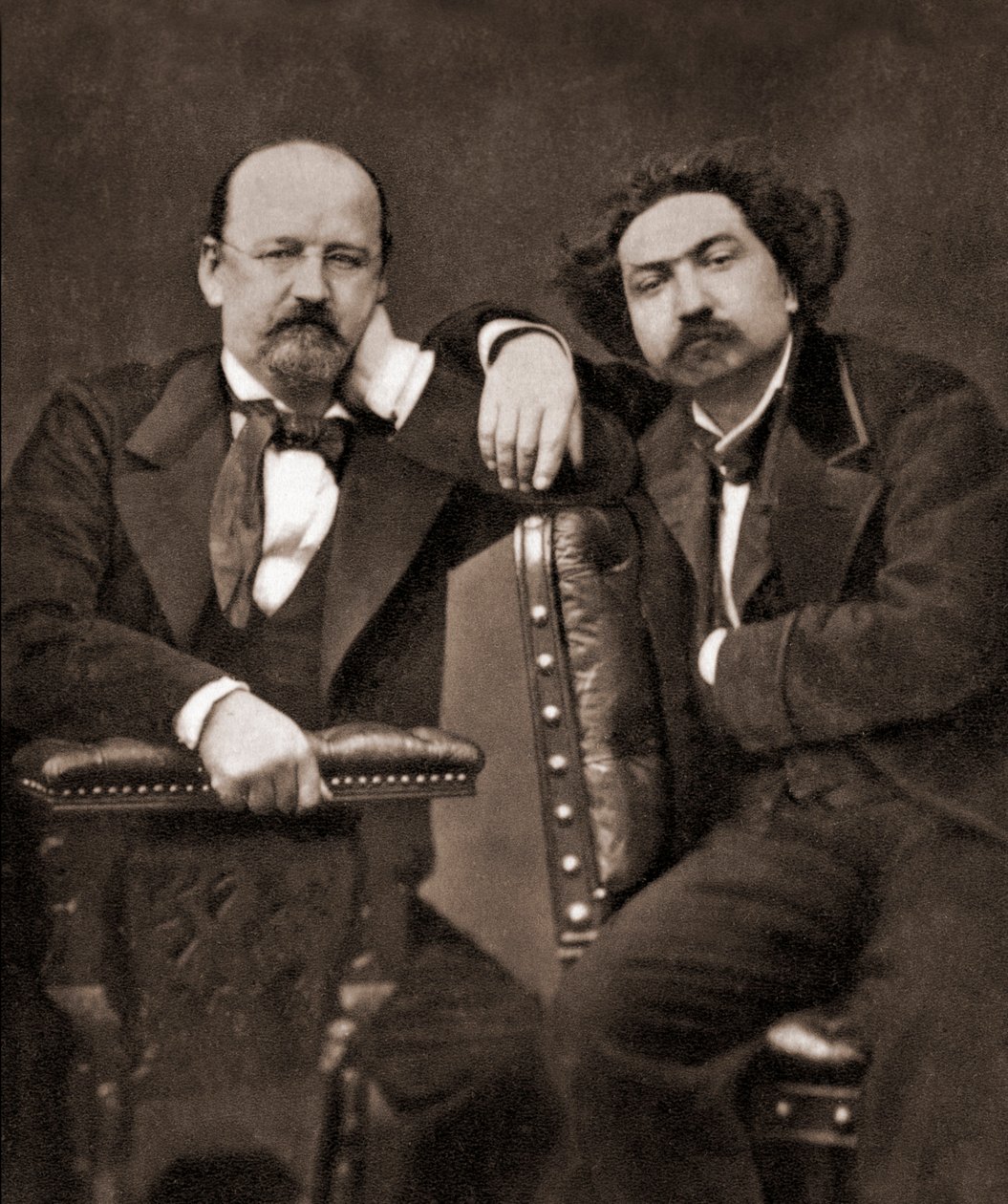 Emile Erckmann (1822-1899) e Alexandre Chatrian (1826-1890) de Anonymous Anonymous